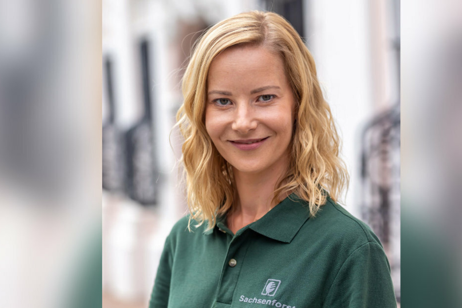 Schauspielerin Teresa Weißbach dreht derzeit im Erzgebirge. Mitte August ist sie im Zoo der Minis.