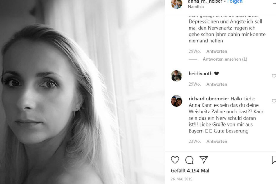 Bittere Nachricht von Anna Heiser (29).