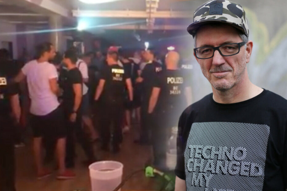 Dr. Motte sollte eigentlich auch auf der Firmenfeier auflegen. (Bildmontage)