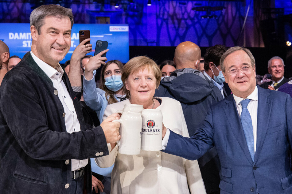 Hoffen bis zum Showdown: CDU und CSU kämpfen ums Kanzleramt