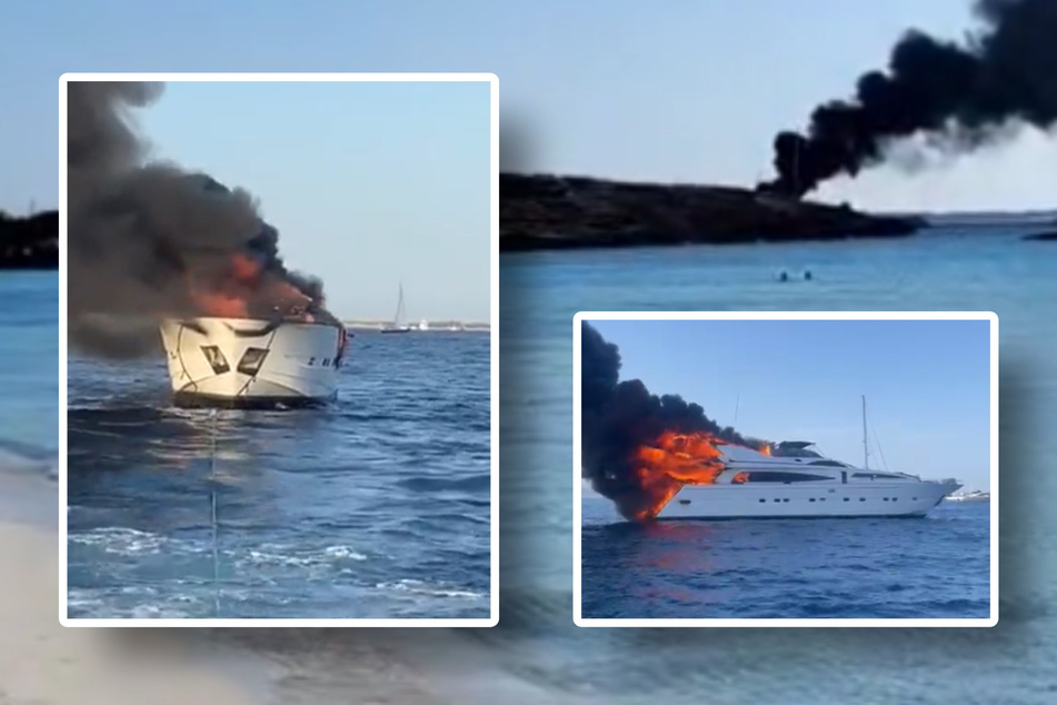 Flammen-Inferno auf Luxus-Yacht: 27-Meter-Boot nur noch Schutt und Asche
