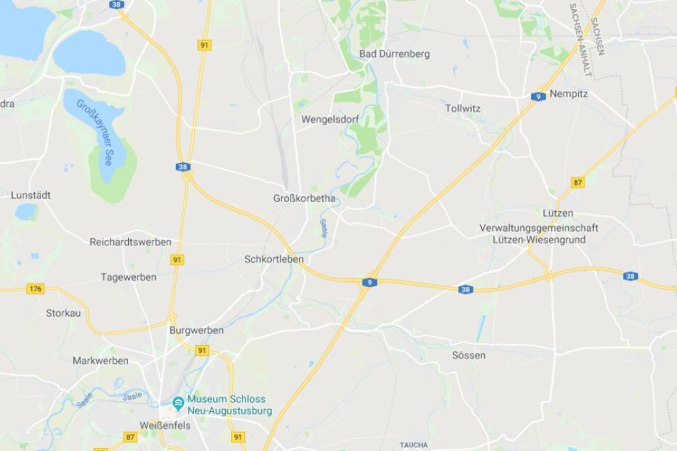 Der Unfall ereignete sich auf der A38 bei Großkorbetha.