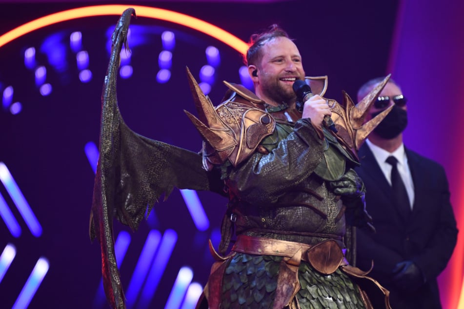 Gregor Meyle hat im Drachen-Kostüm fast nichts gesehen: "Ich bin froh..."