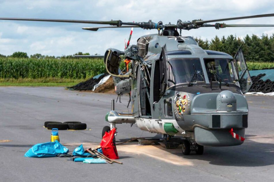 Bundeswehr-Hubschrauber muss südlich von Hamburg notlanden