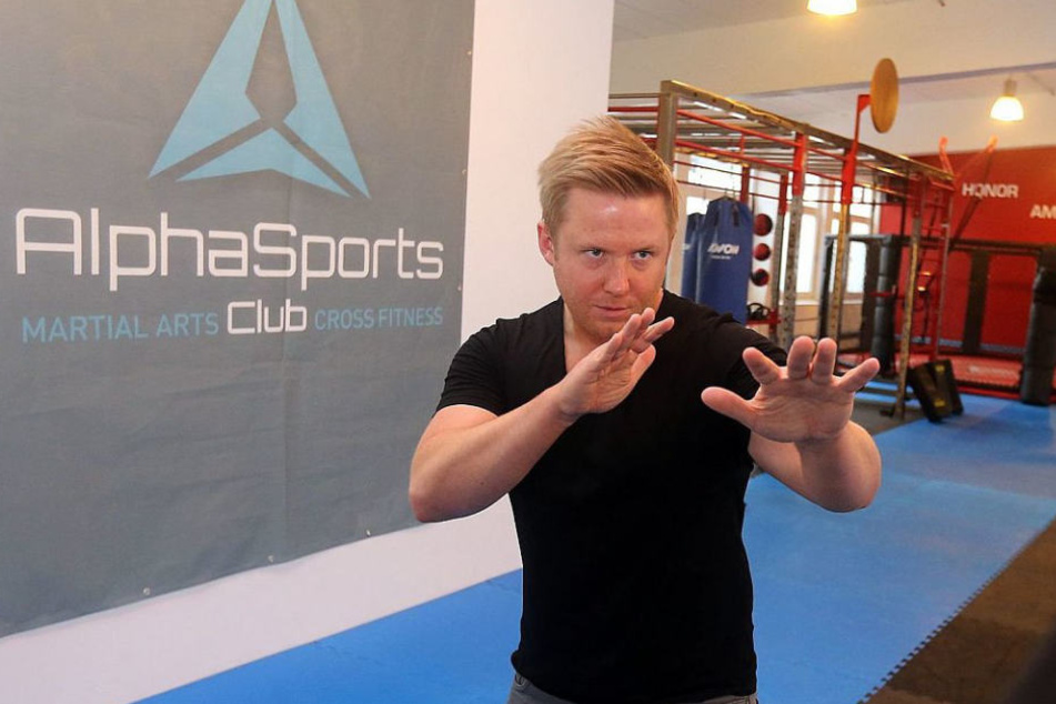 Christian Hjort bietet in seinem Sportclub auch Selbstverteidigungskurse an.