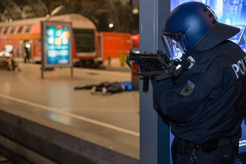 Die Bundespolizei zieht nach der Anti-Terrorübung ein positives Fazit.