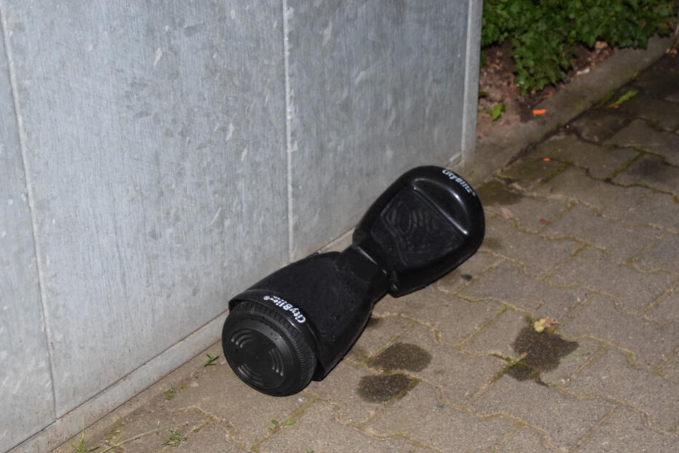 Das Hoverboard geriet offenbar plötzlich in Brand.