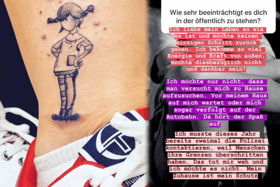 Zwei weitere Screenshots aus dem Instagram-Auftritt der Sex-Bloggerin aus Koblenz.