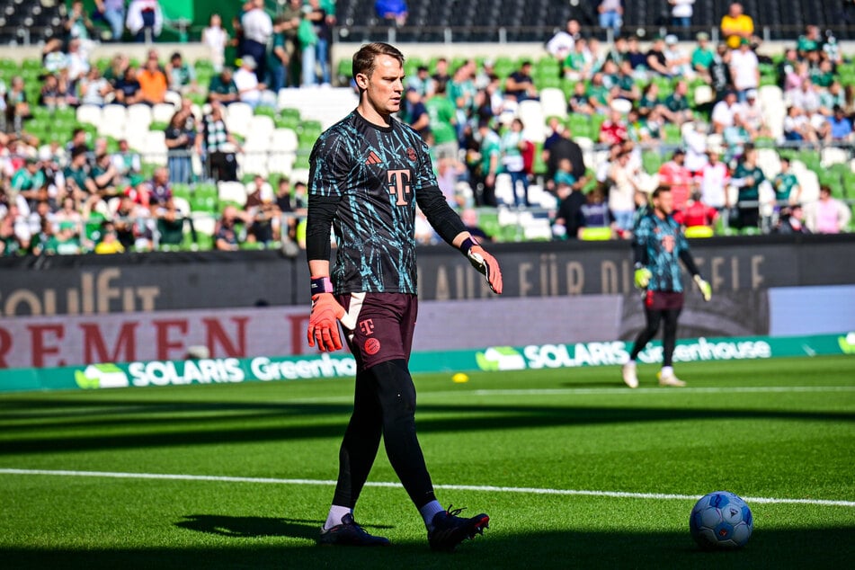 Bayern-Stammkeeper Manuel Neuer (38) musste beim Spiel gegen den SV Werder Bremen von der Bank aus zusehen.