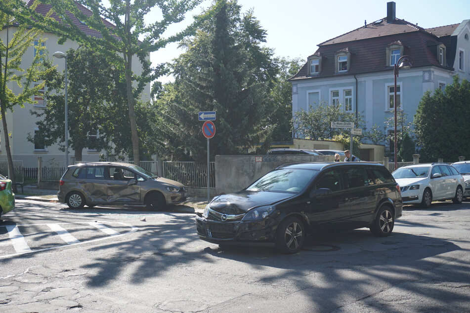 Auf der Kreuzung Mättigstraße Ecke Thomas-Mann-Straße krachte es am Montagvormittag.
