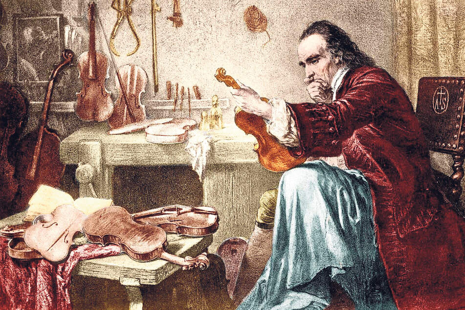 Weltklasse vom Dachboden: Antonio Stradivari (1644 - 1737), Geigenbauer aus Cremona.