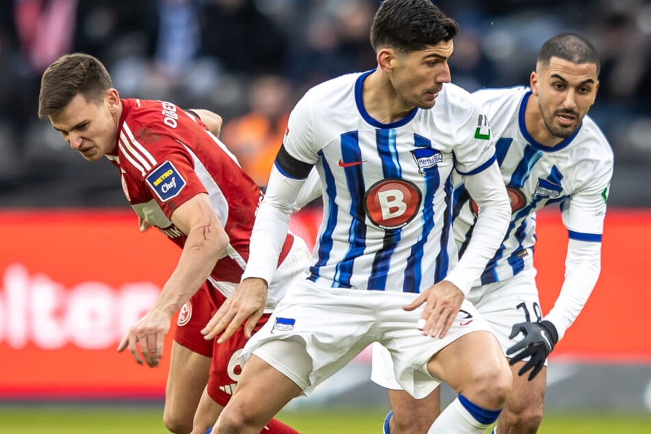 Andreas Bouchalakis (31, M.) hat bei Hertha BSC einen schweren Stand.