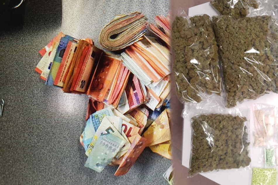 Geldbündel und kiloweise Drogen: Polizei Münster hebt Dealer-Bude aus
