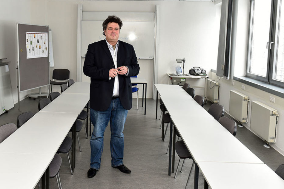 Jürgen Küfner (51), Direktor der Dresdner Volkshochschule.