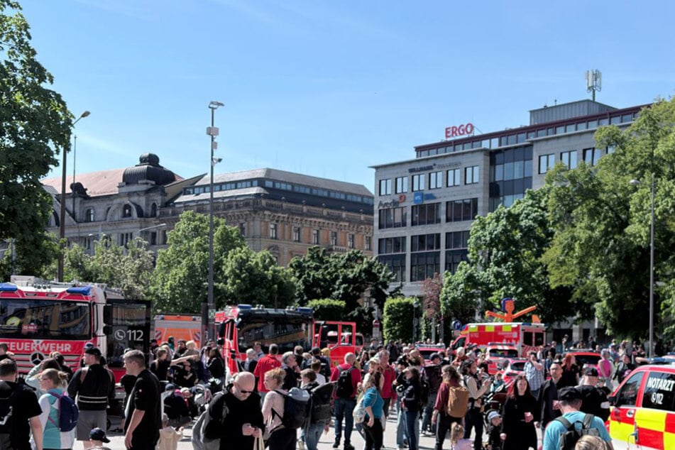 Am Samstag gab es einen großen Andrang bei der Leipziger Berufsfeuerwehr.