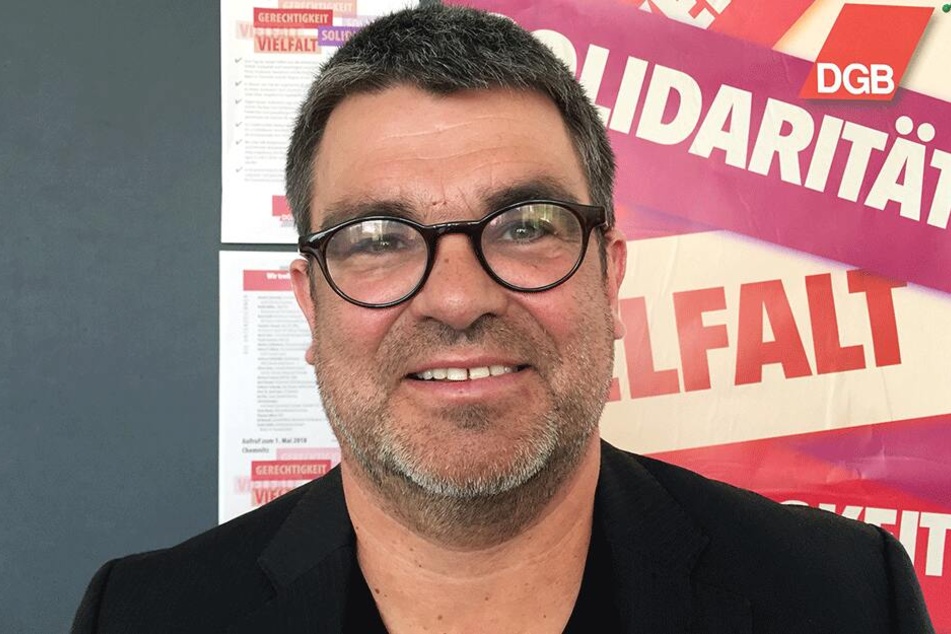 DGB-Regionsgeschäftsführer Ralf Hron (52) will sich am 1. Mai statt auf den Streit mit der AfD auf den Tag der Arbeit konzentrieren.