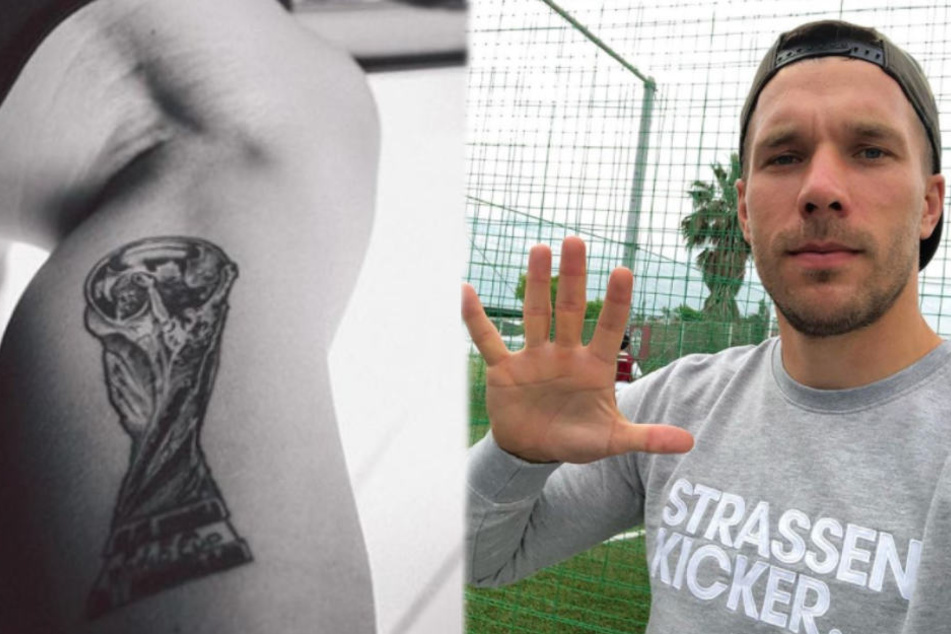 Poldi unterstützt die Mannschaft: "Die Jungs holen sich den 5. Stern"