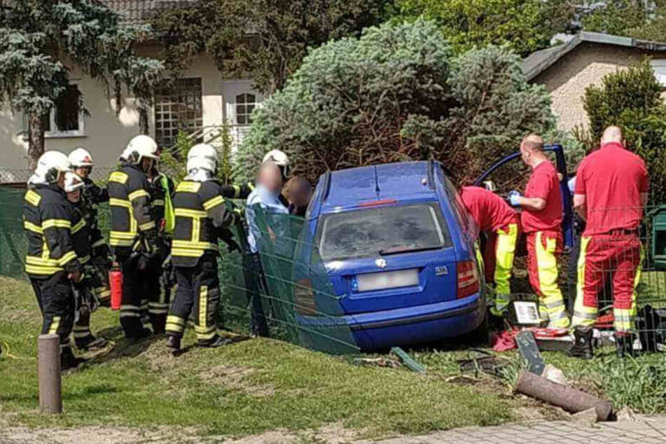 Einsatzkräfte sind vor Ort.