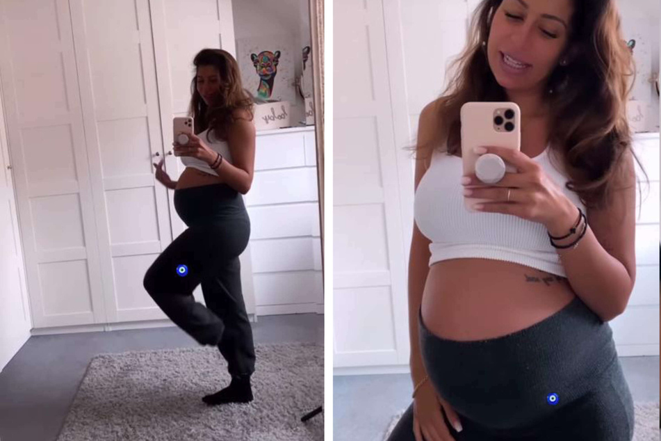 Eva Benetatou (29) ist hochschwanger und trifft aktuell alle nötigen Vorbereitungen für ihr Baby.