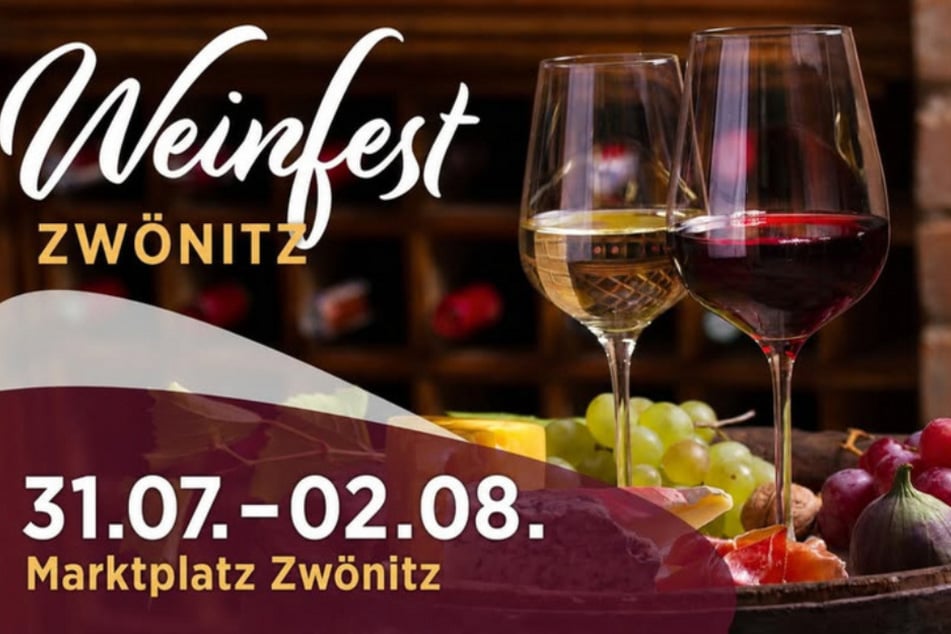 In Zwönitz ist wieder Weinfest-Zeit.