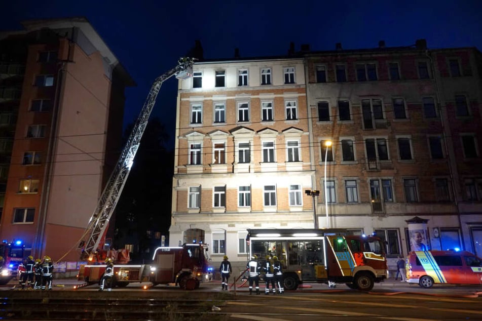 Das Feuer war im vierten Stock ausgebrochen.