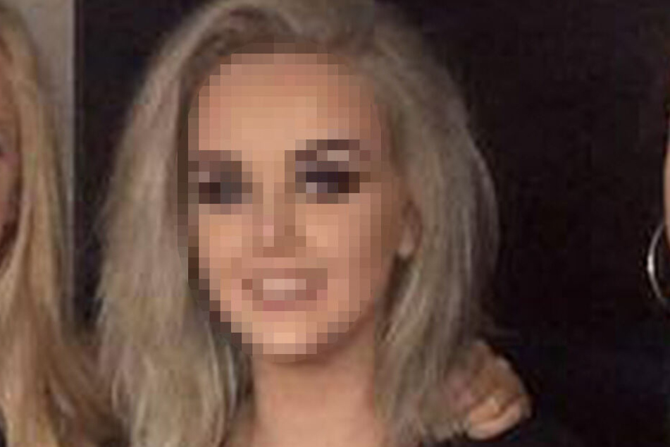 Jessica M. auf einem Facebook-Foto.