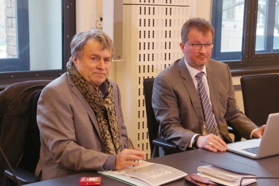 Gutachter sind Dr. Stefan Sutarkski (l) und Uwe Schmidt.