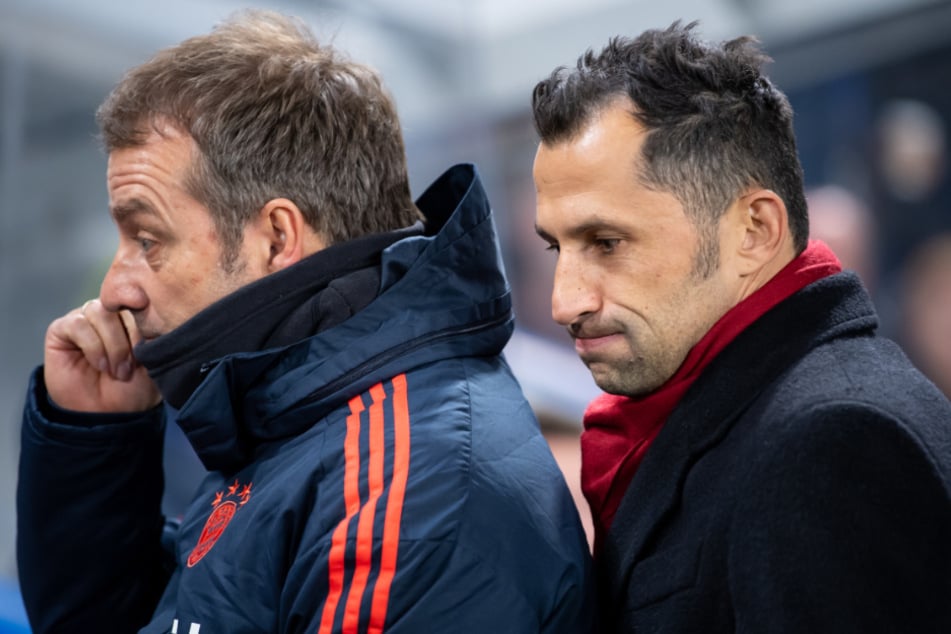 Zwischen Hansi Flick (55) und Sportvorstand Hasan Salihamidžić (44) soll es Spannungen geben.