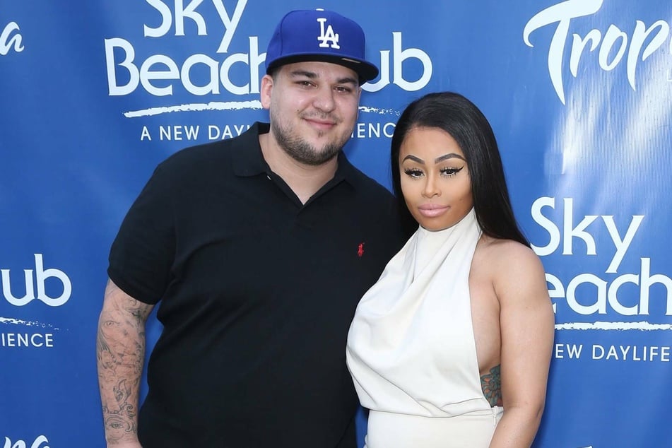 Chyna (r.) is suing her ex, Rob Kardashian (l.), his siblings, and his mother over the cancelation of the show Rob &amp; Chyna.