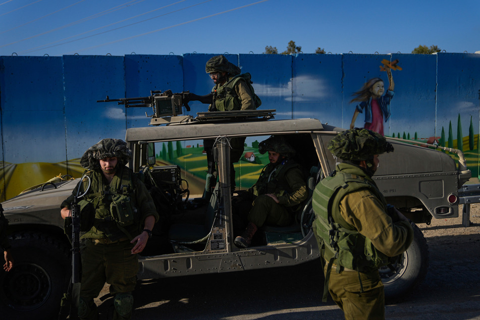 Israelische Soldaten im Einsatz.