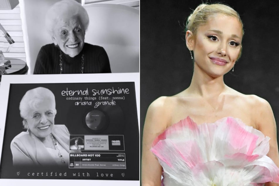 Ariana Grande shares moving tribute to Nonna for making music history