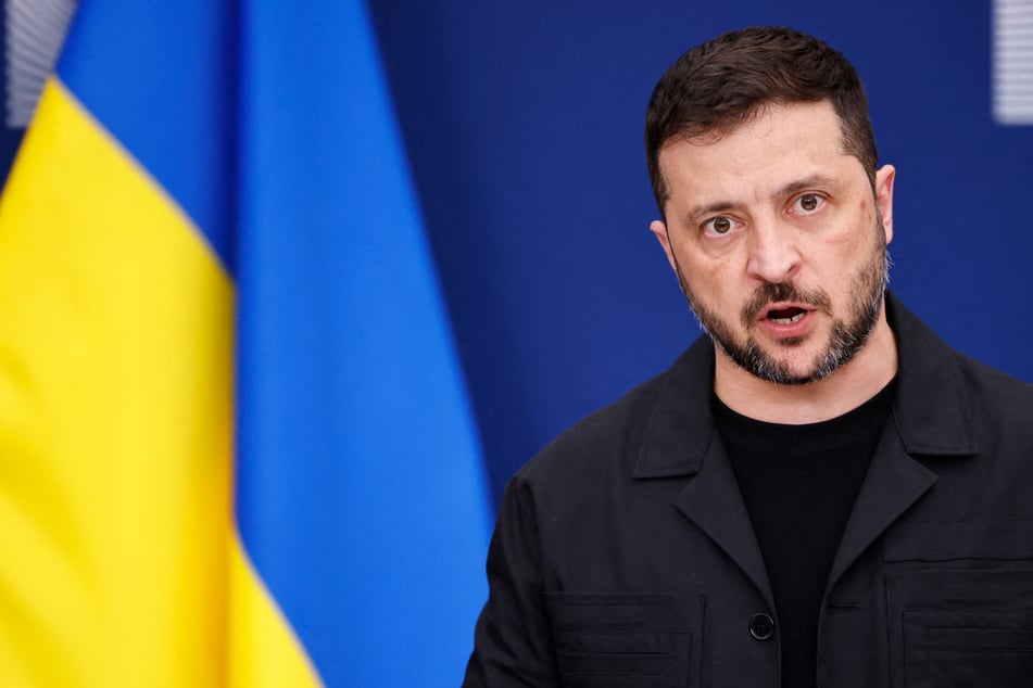 Volodymyr Zelensky (pictured) vowed to focus on working out Western security guarantees for Ukraine ahead of his high-stakes meeting with Donald Trump.