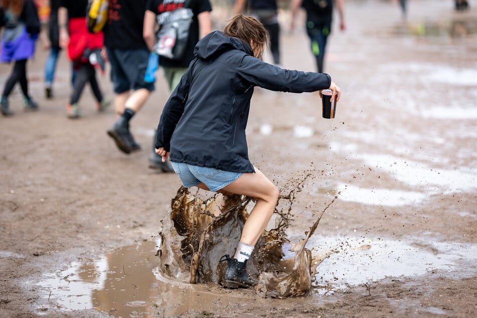 Im vergangenen Jahr war Rock im Park eine Schlammschlacht. In diesem Jahr sieht es ebenfalls danach aus. (Archiv)