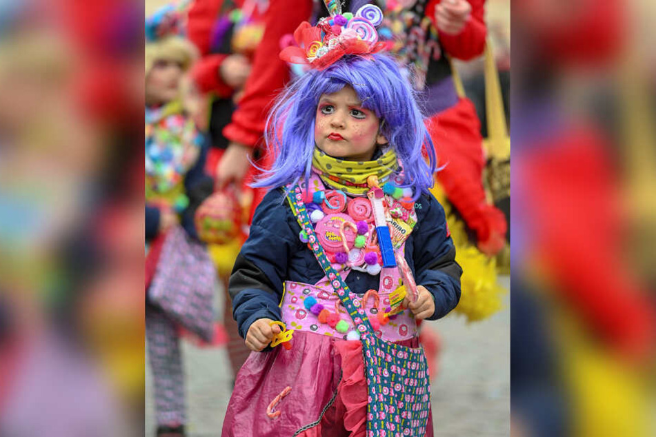 Der Weiberfasching war nicht nur was für die Großen.