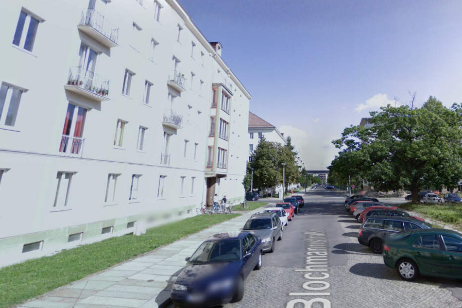 Der Raub ereignete sich in der Blochmannstraße.