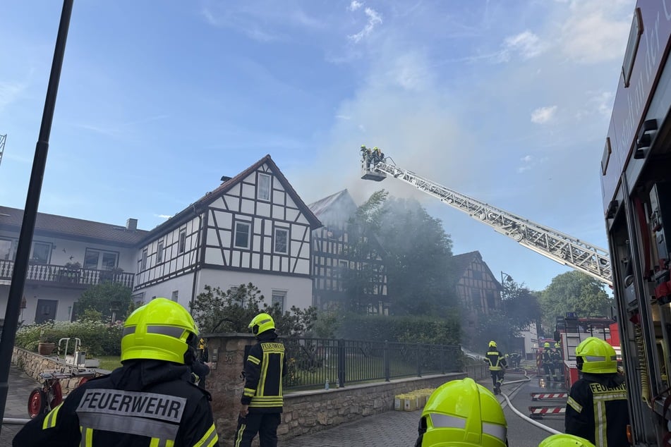 Die Feuerwehr konnte den Brand löschen.