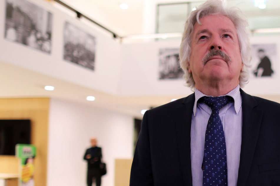 Das Foto zeigt den AFD-Politiker Rainer Rahn im Oktober 2018 im hessischen Landtag.