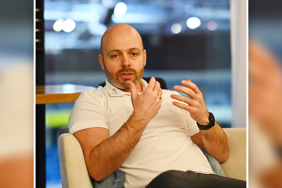 Geschäftsführer Maik Walsdorf (38) hat keine Zeit für die Sommerpause. Viele Aufgaben warten auf ihn.