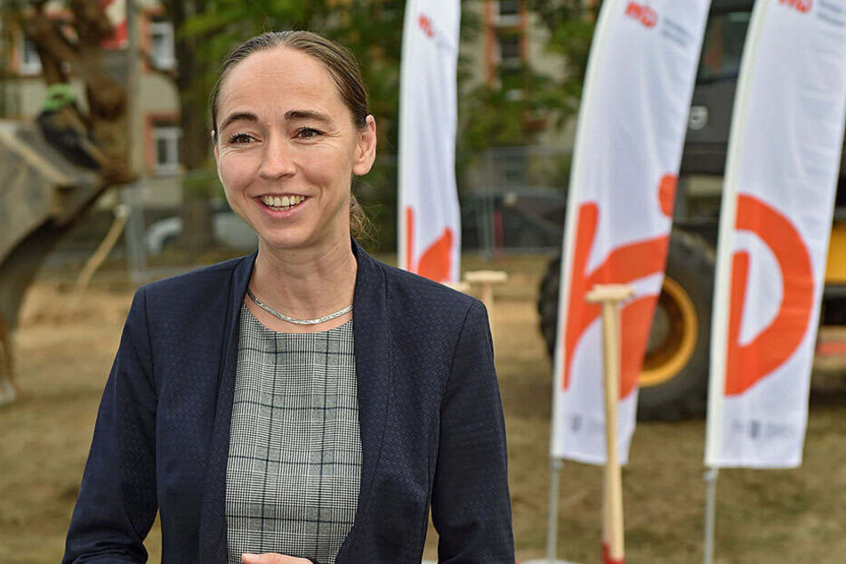 Sozialbürgermeisterin Kristin Kaufmann (42, Linke) ist für das städtische Unternehmen zuständig.