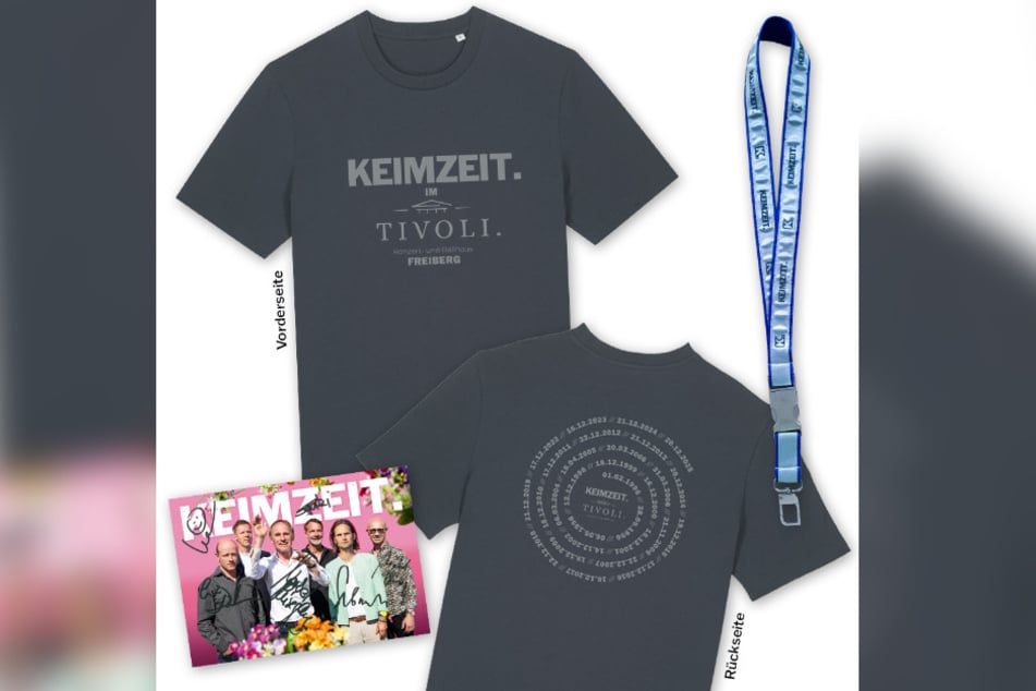 Der gesamte Erlös der Tivoli-Shirts geht an den Freiberger Tierpark.