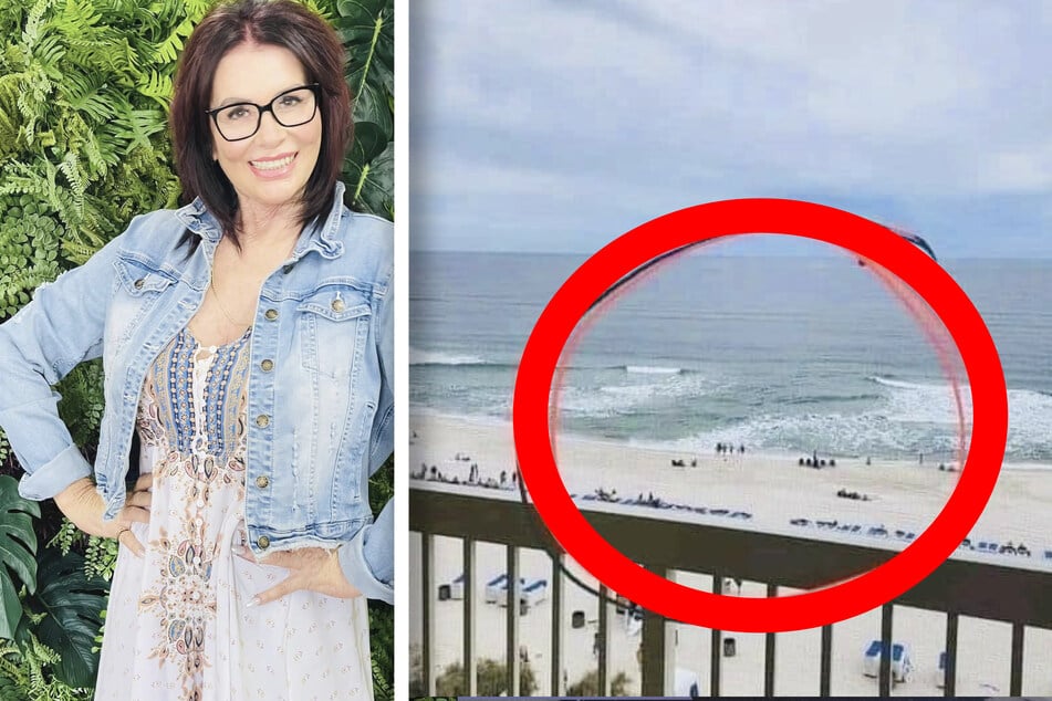 Frau blickt vom Strand aufs Meer: Als sie DAS sieht, schießt sie sofort ein Foto