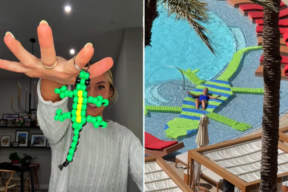 Serena machte aus einer einst kleinen Bastelarbeit ein gewaltiges Riesen-Projekt.