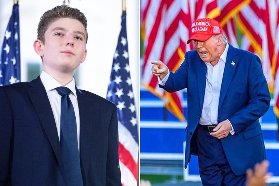 Barron Trump gets standing ovation as dad introduces him to MAGA: "Welcome to the scene!"