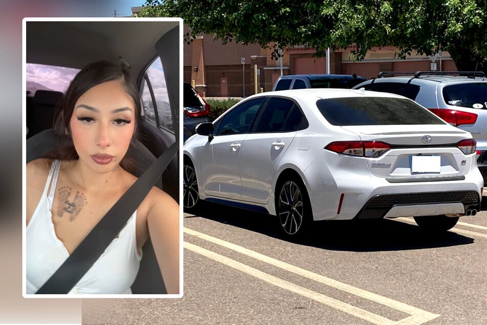 Die 20-Jährige ließ ihre Kinder in einem Toyota Corolla wie diesem zurück.
