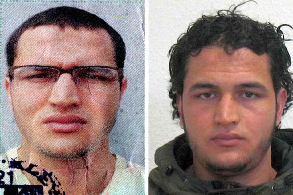 Die Bildkombo vom Bundeskriminalamt (BKA) zeigt Fahndungsfotos des Berliner Weihnachtsmarkt-Attentäters Anis Amri.