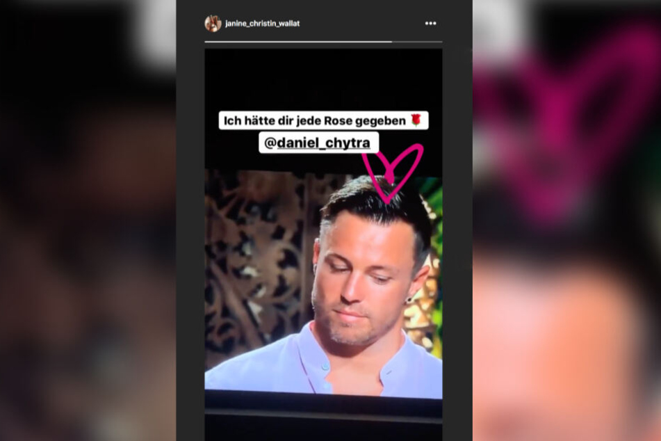 Daniel scheint weiter einen Platz in ihrem Herzen zu haben.