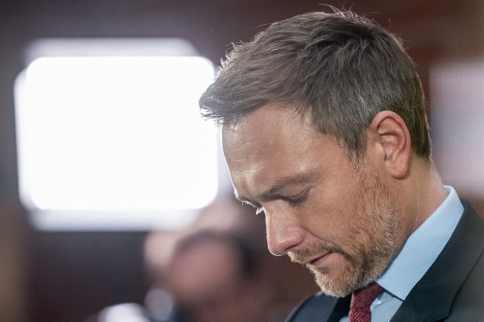 Christian Lindner sprach am Freitag zu den Journalisten in Berlin, nachdem sich der Bundesvorstand der FDP getroffen hatte.
