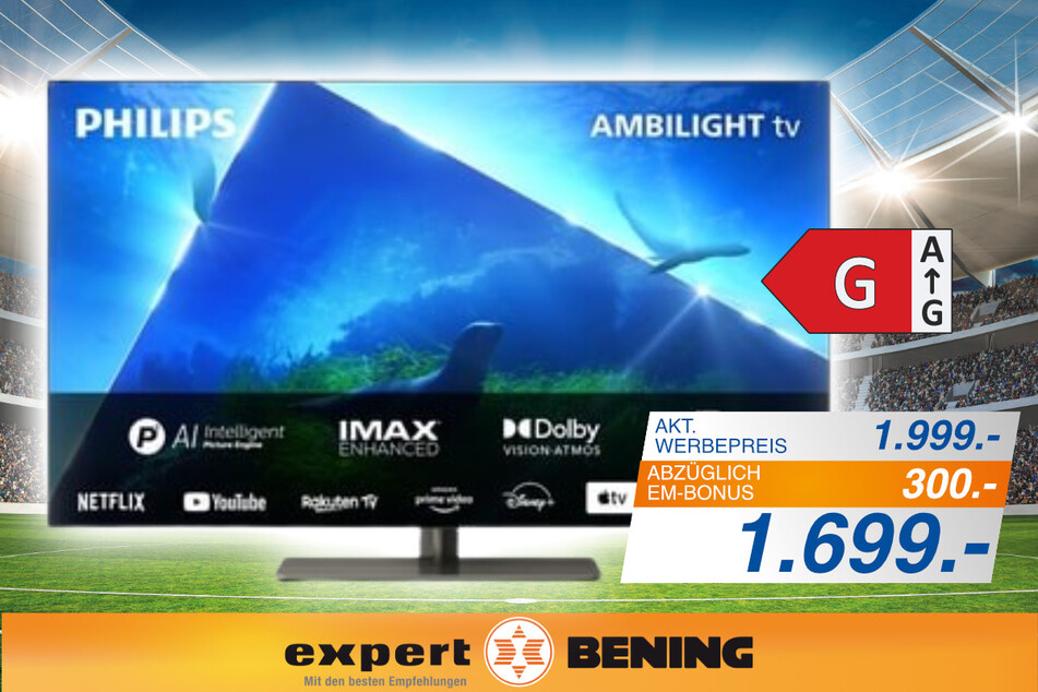 Philips Ambilight OLED-TV 65-Zoll (164 cm)