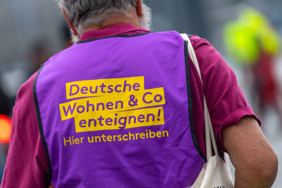 Seit Monaten wird in Berlin für die Enteignung von Konzernen wie Deutsche Wohnen protestiert (Symbolbild).