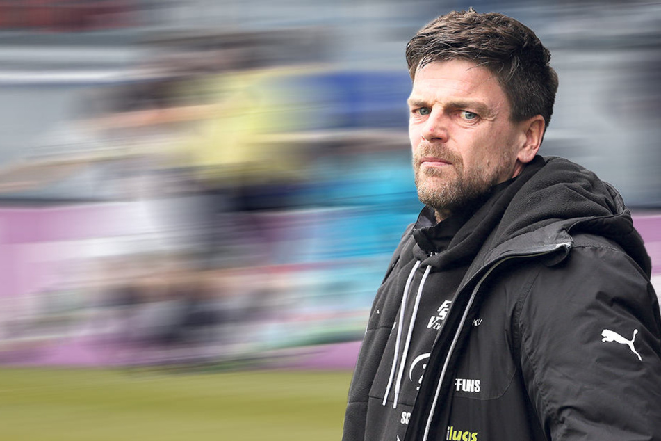 FSV-Coach Torsten Ziegner reagierte schockiert: „Das war ein Rückschlag. Wir haben uns keine einzige Chance erspielt - erschreckend!“